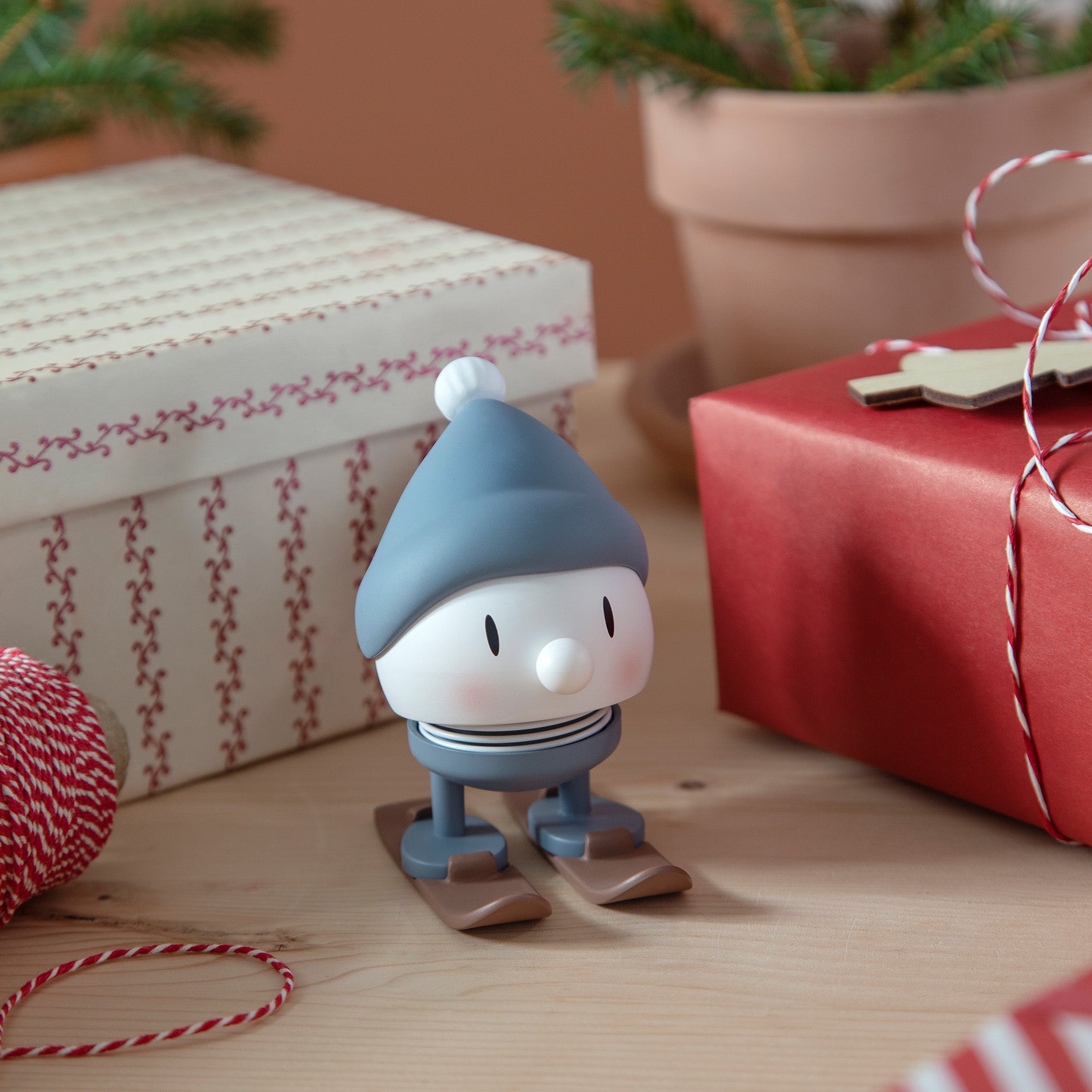 Soft Skiing Bumble lille sky